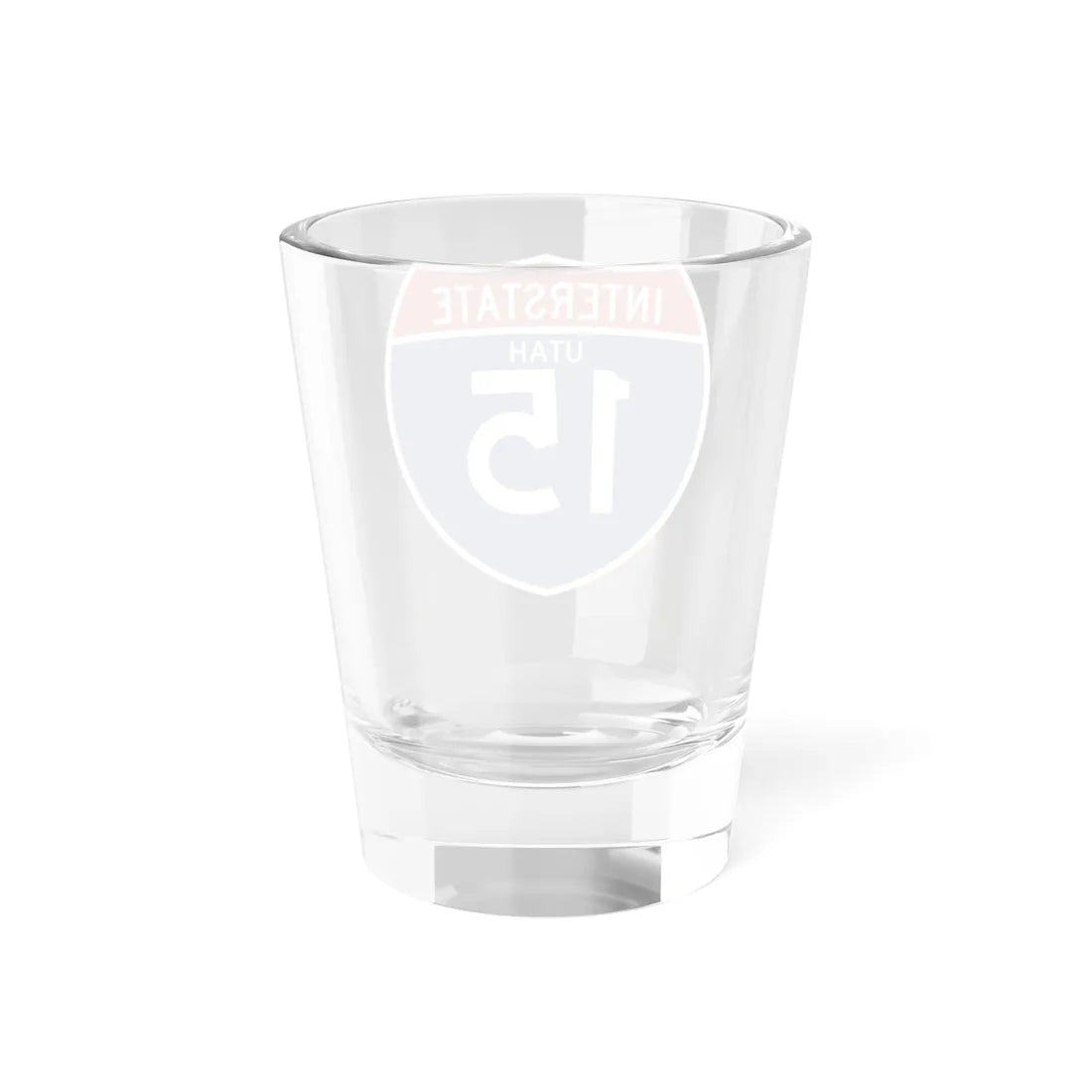 I-15 UT (Utah) (Road Sign) Shot Glass 1.5oz - Go Mug Yourself