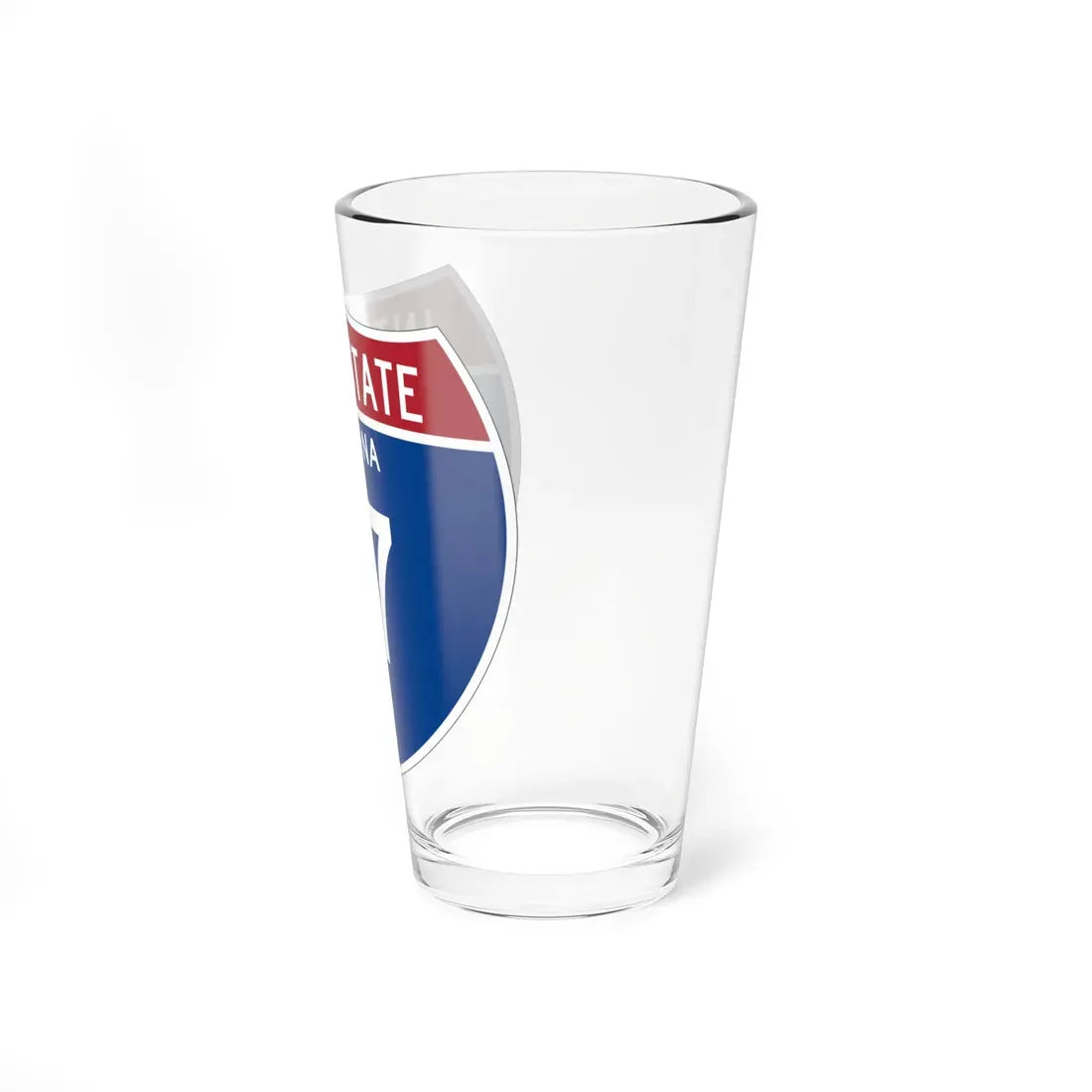 I-17 AZ Metric (Arizona) (Road Sign) Pint Glass 16oz - Go Mug Yourself