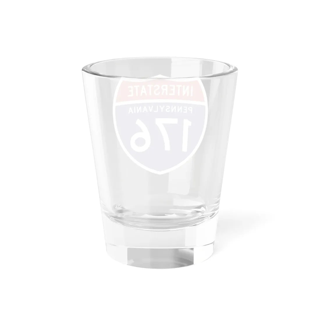 I-176 PA 1957 (Pennsylvania) (Road Sign) Shot Glass 1.5oz - Go Mug Yourself