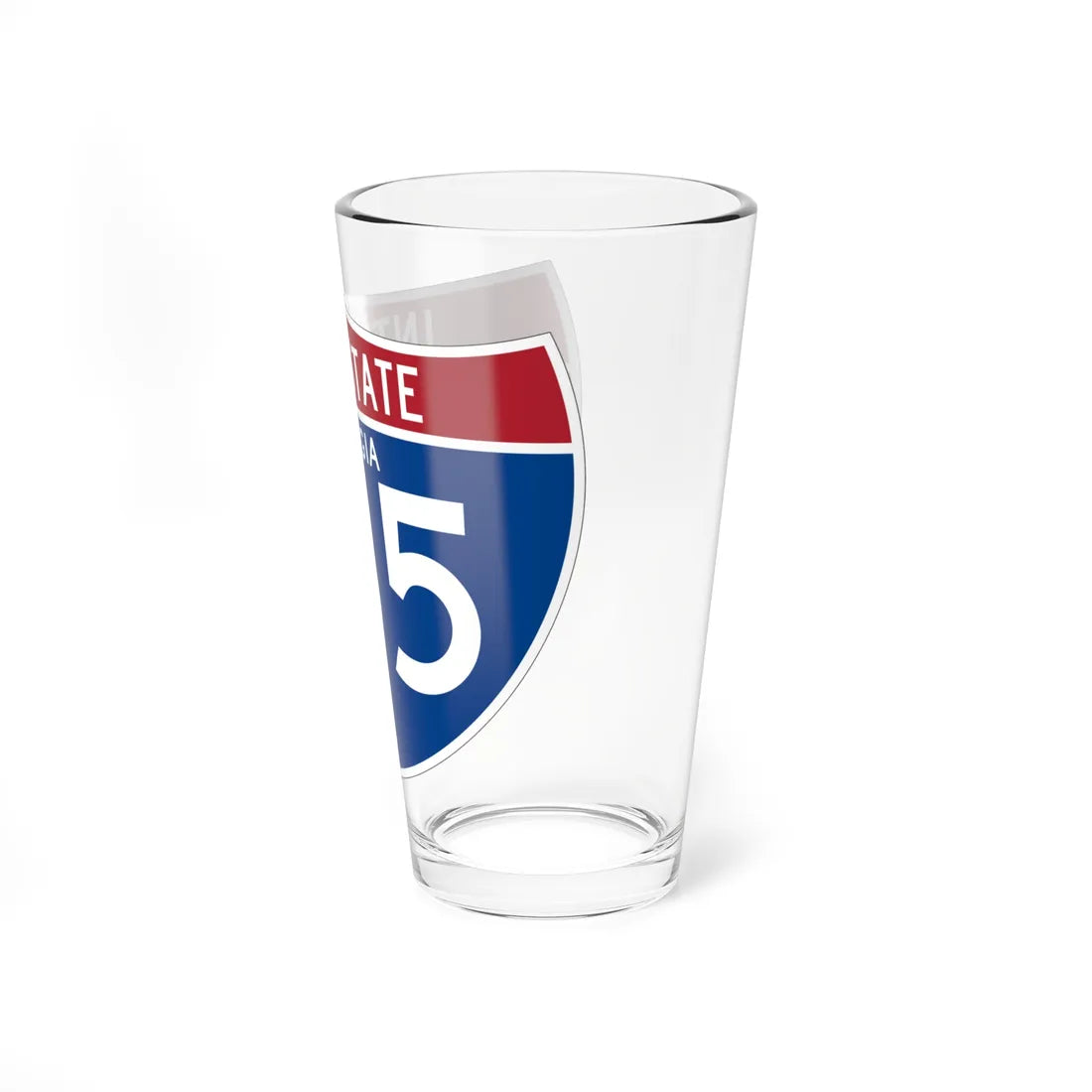 I-185 GA (Georgia) (Road Sign) Pint Glss 16oz - Go Mug Yourself