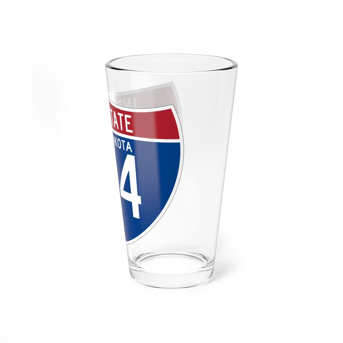 I-194 ND (North Dakota) (Road Sign) Pint Glss 16oz - Go Mug Yourself
