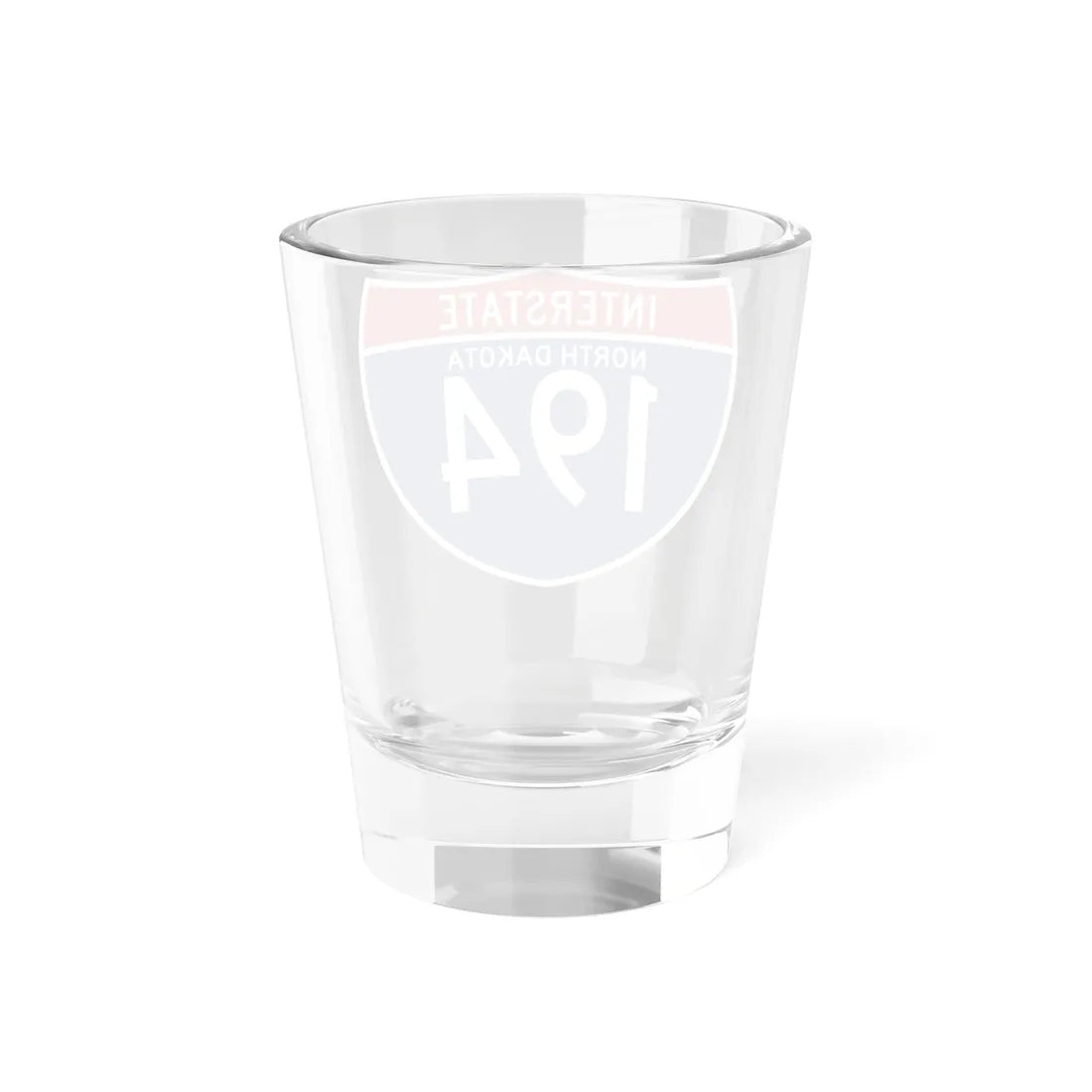 I-194 ND (North Dakota) (Road Sign) Shot Glass 1.5oz - Go Mug Yourself