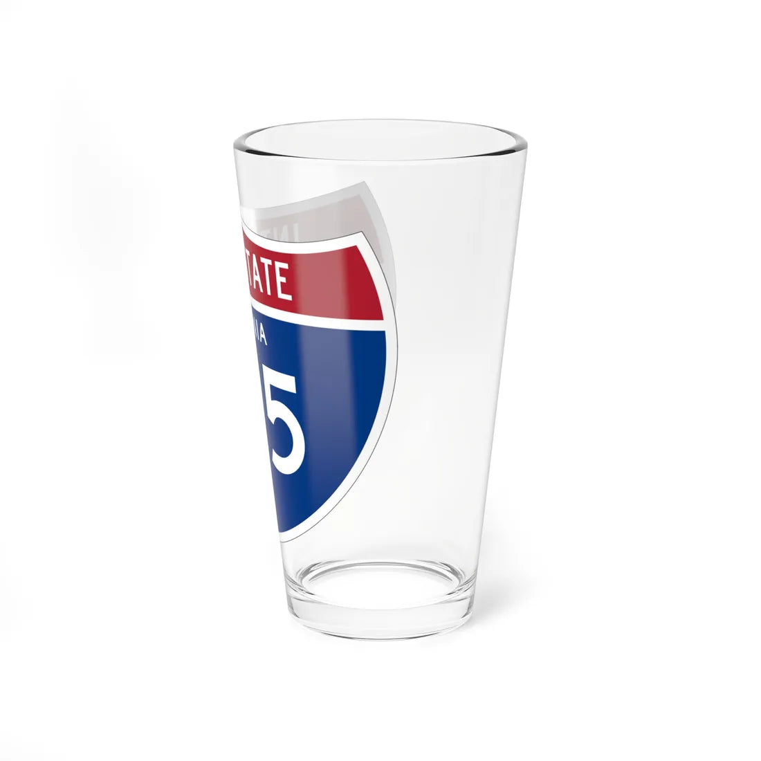 I-195 VA 1961 (Virginia) (Road Sign) Pint Glss 16oz - Go Mug Yourself