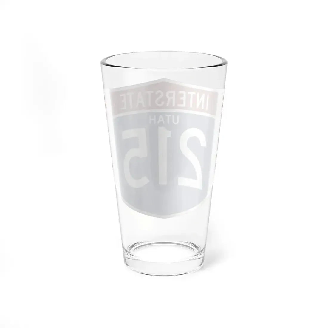 I-215 UT (Utah) (Road Sign) Pint Glss 16oz - Go Mug Yourself