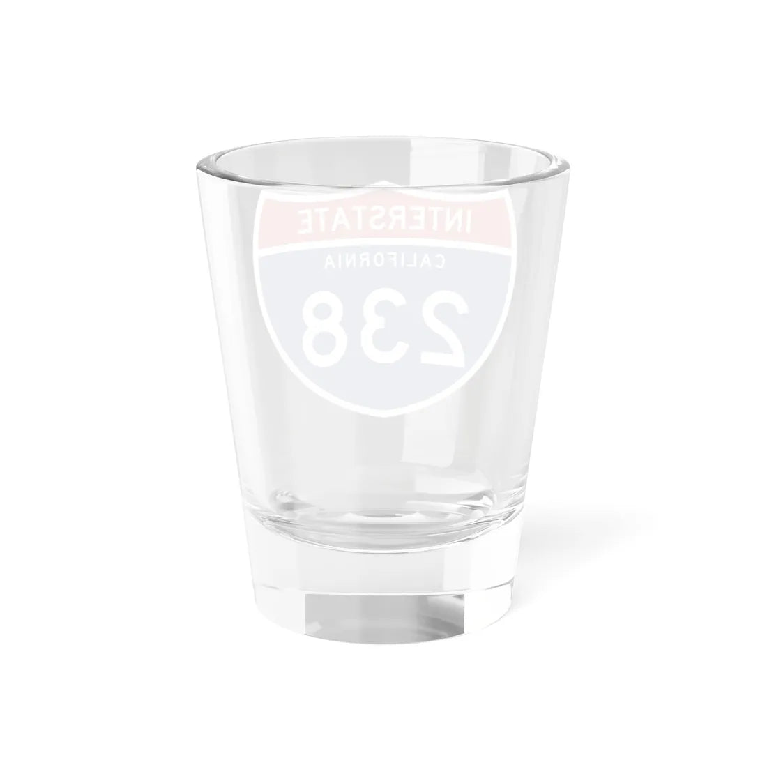 I-238 CA (California) (Road Sign) Shot Glass 1.5oz - Go Mug Yourself