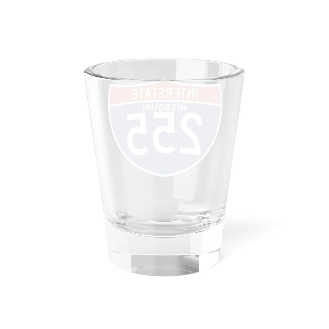 I-255 MO (Missouri) (Road Sign) Shot Glass 1.5oz - Go Mug Yourself