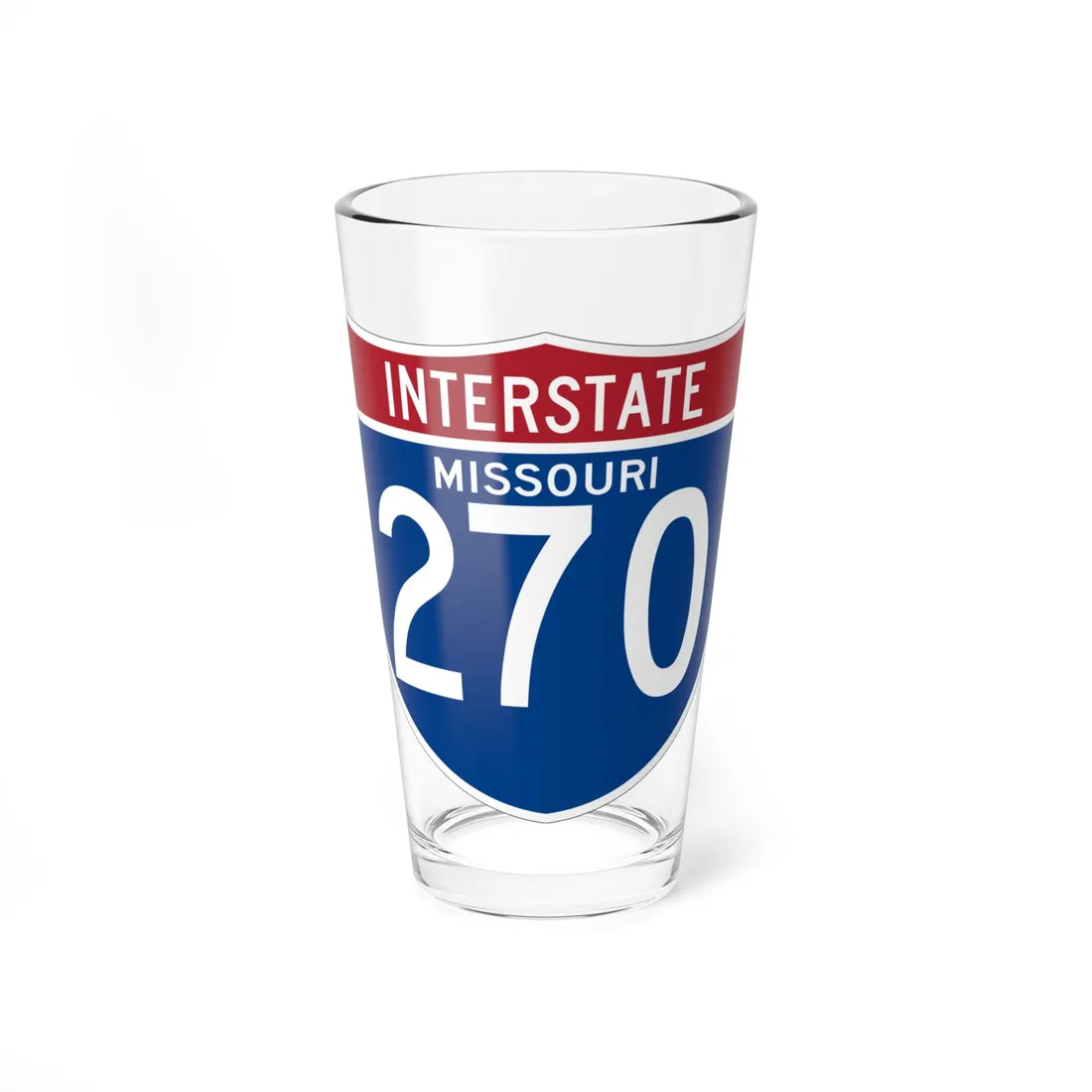 I-270 MO (Missouri) (Road Sign) Pint Glss 16oz 16oz - Go Mug Yourself