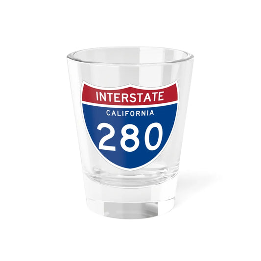 I-280 CA (California) (Road Sign) Shot Glass 1.5oz 1.5oz - Go Mug Yourself