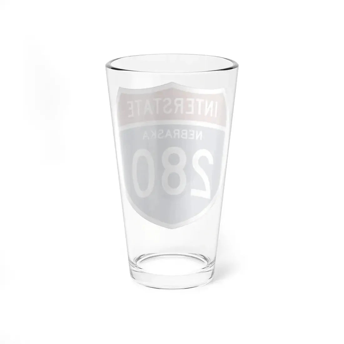 I-280 NE 1957 (Nebraska) (Road Sign) Pint Glss 16oz - Go Mug Yourself