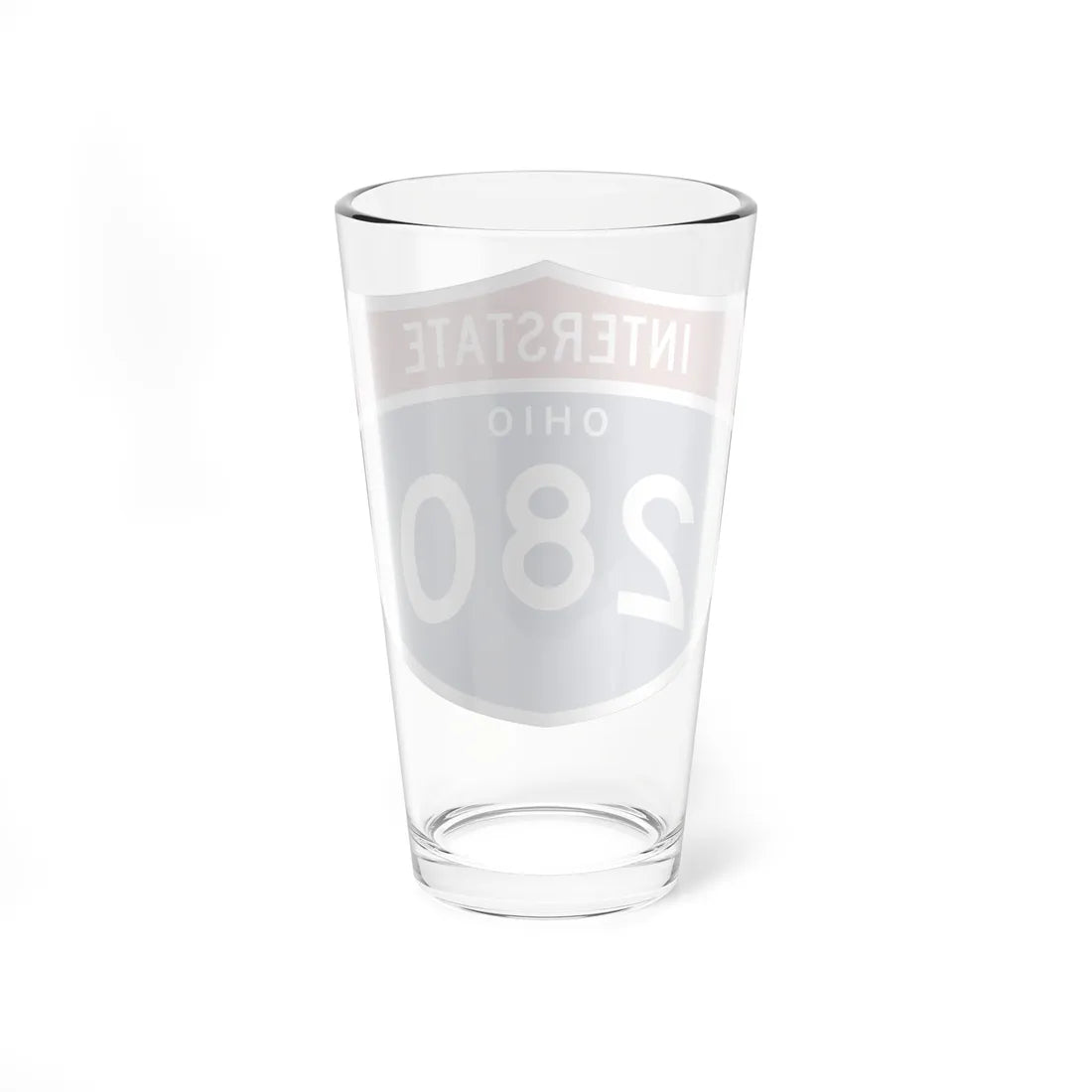 I-280 OH 1961 (Ohio) (Road Sign) Pint Glss 16oz - Go Mug Yourself