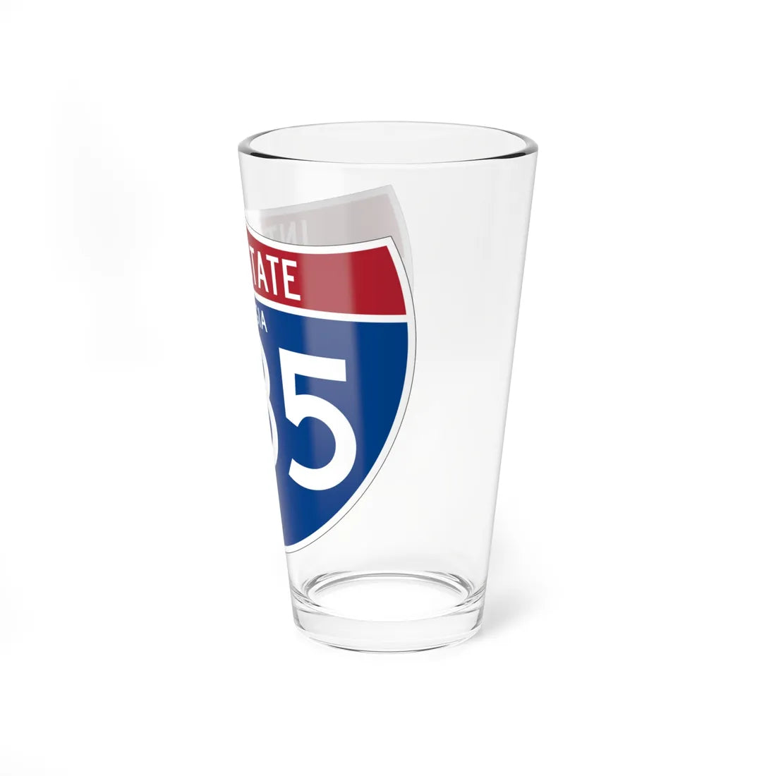 I-285 GA (Georgia) (Road Sign) Pint Glss 16oz - Go Mug Yourself