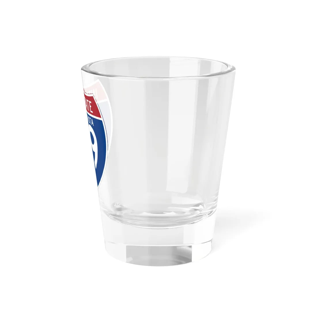 I-29 ND (North Dakota) (Road Sign) Shot Glass 1.5oz - Go Mug Yourself