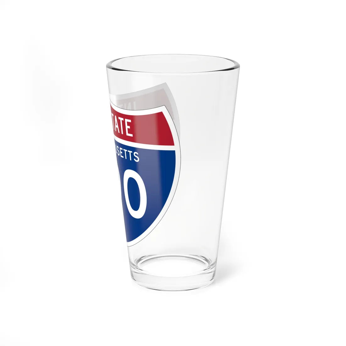 I-290 MA 1961 (Massachusetts) (Road Sign) Pint Glss 16oz - Go Mug Yourself