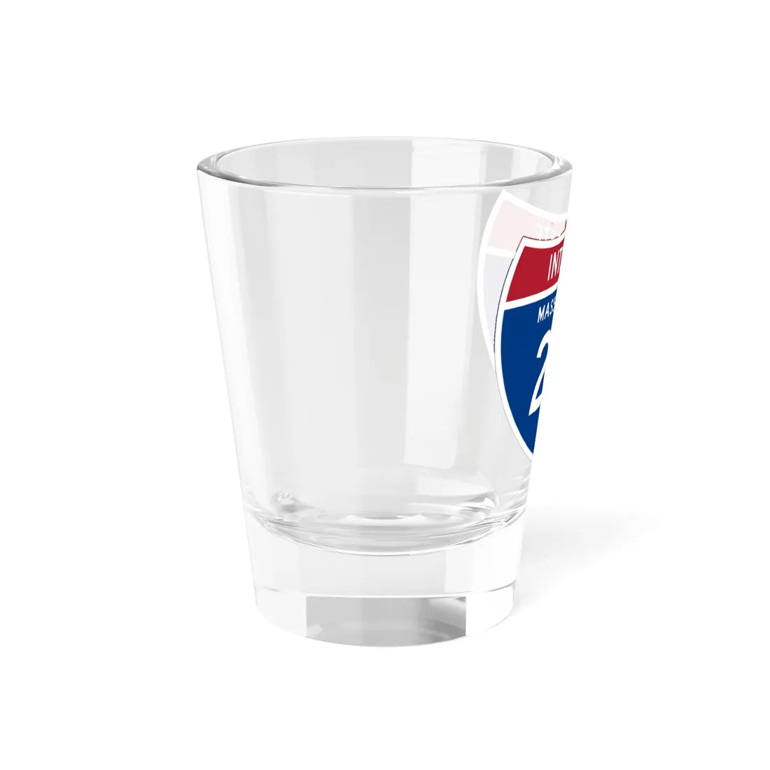 I-291 MA 1961 (Massachusetts) (Road Sign) Shot Glass 1.5oz - Go Mug Yourself
