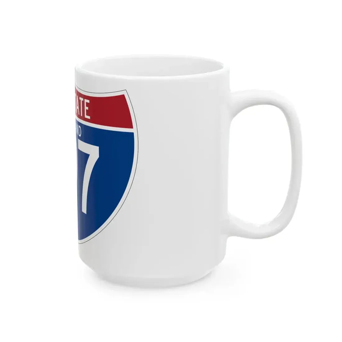 I-297 MD (Maryland) (Road Sign) White Coffee Mug - Go Mug Yourself
