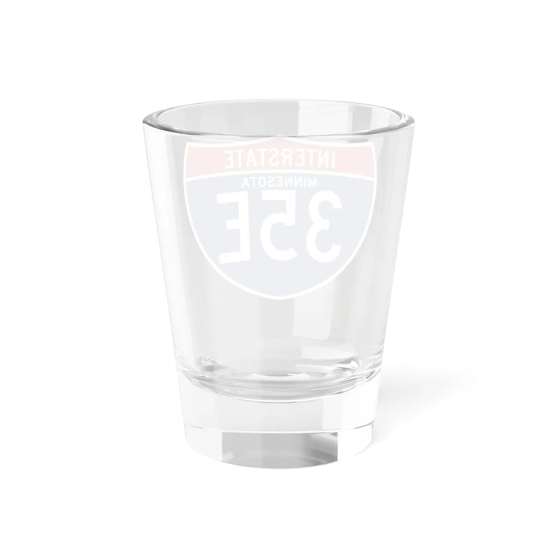 I-35E MN (Minnesota) (Road Sign) Shot Glass 1.5oz - Go Mug Yourself
