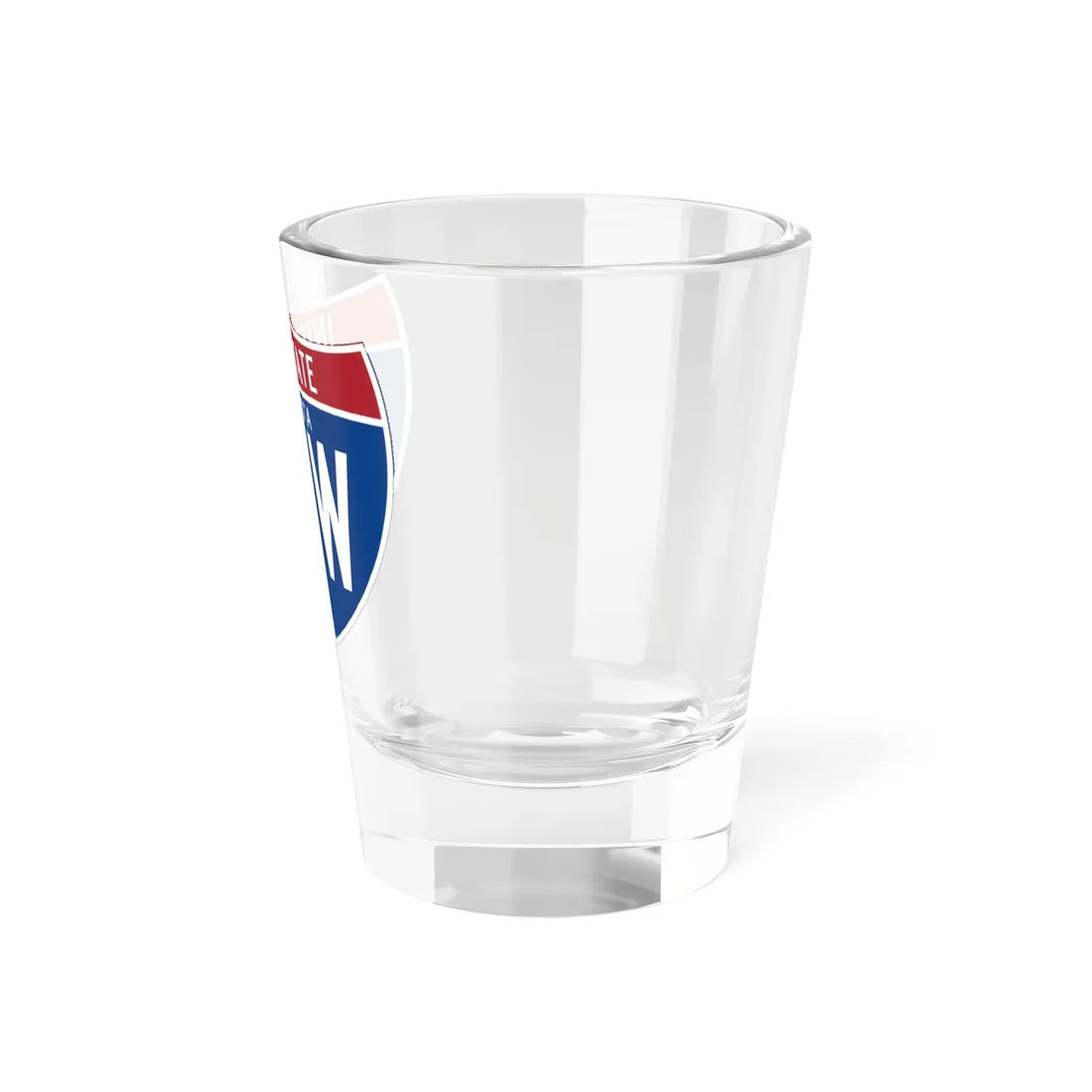 I-35W MN (Minnesota) (Road Sign) Shot Glass 1.5oz - Go Mug Yourself
