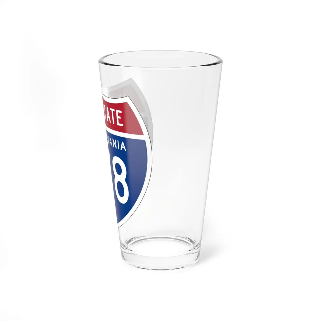 I-378 PA 1957 (Pennsylvania) (Road Sign) Pint Glss 16oz - Go Mug Yourself