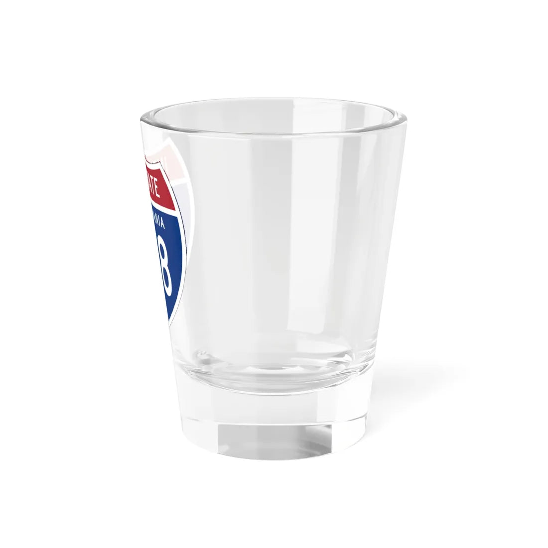 I-378 PA 1957 (Pennsylvania) (Road Sign) Shot Glass 1.5oz - Go Mug Yourself