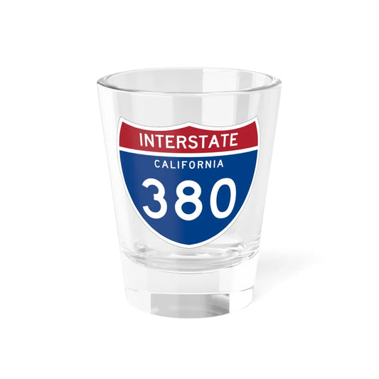 I-380 CA (California) (Road Sign) Shot Glass 1.5oz 1.5oz - Go Mug Yourself
