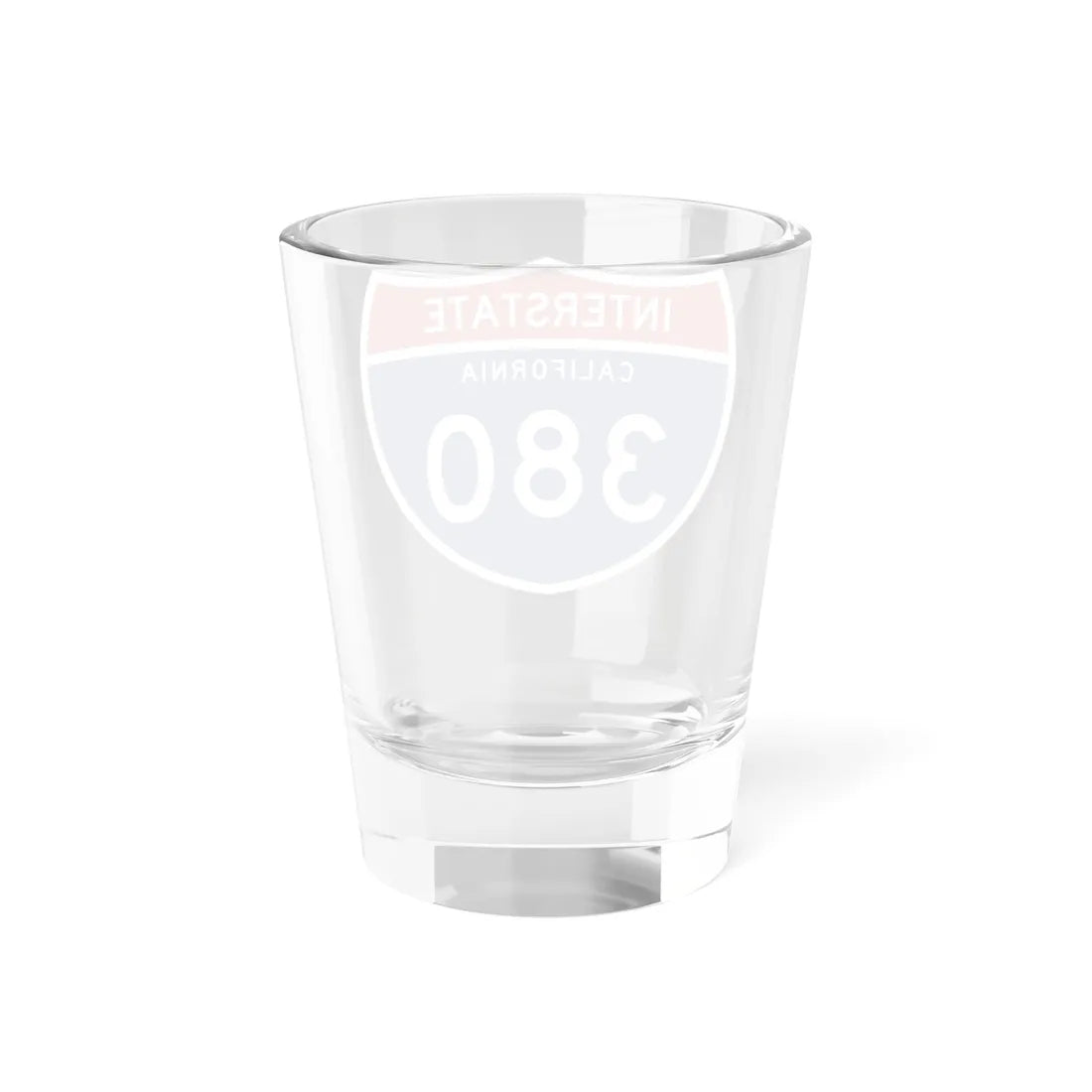 I-380 CA (California) (Road Sign) Shot Glass 1.5oz - Go Mug Yourself