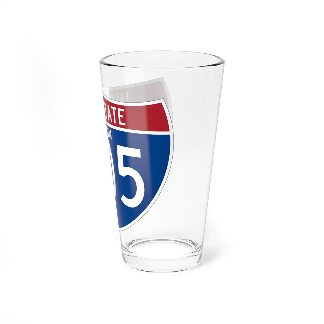 I-405 OR (Oregon) (Road Sign) Pint Glss 16oz - Go Mug Yourself
