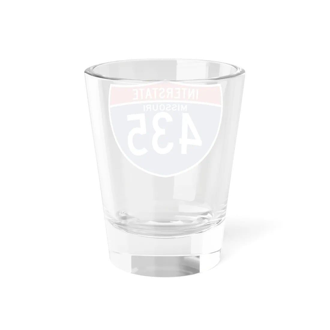 I-435 MO (Missouri) (Road Sign) Shot Glass 1.5oz - Go Mug Yourself