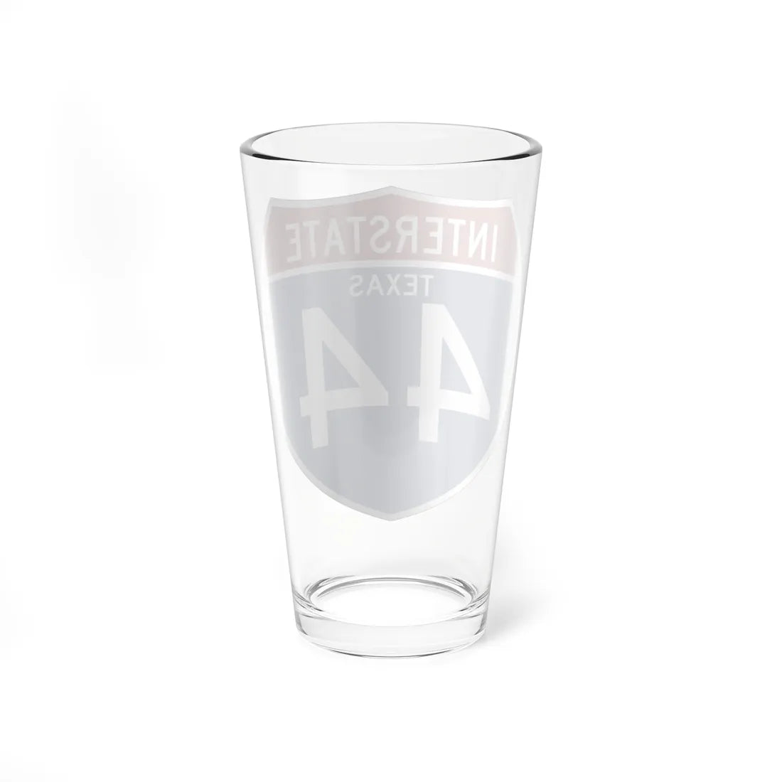 I-44 TX (Texas) (Road Sign) Pint Glss 16oz - Go Mug Yourself