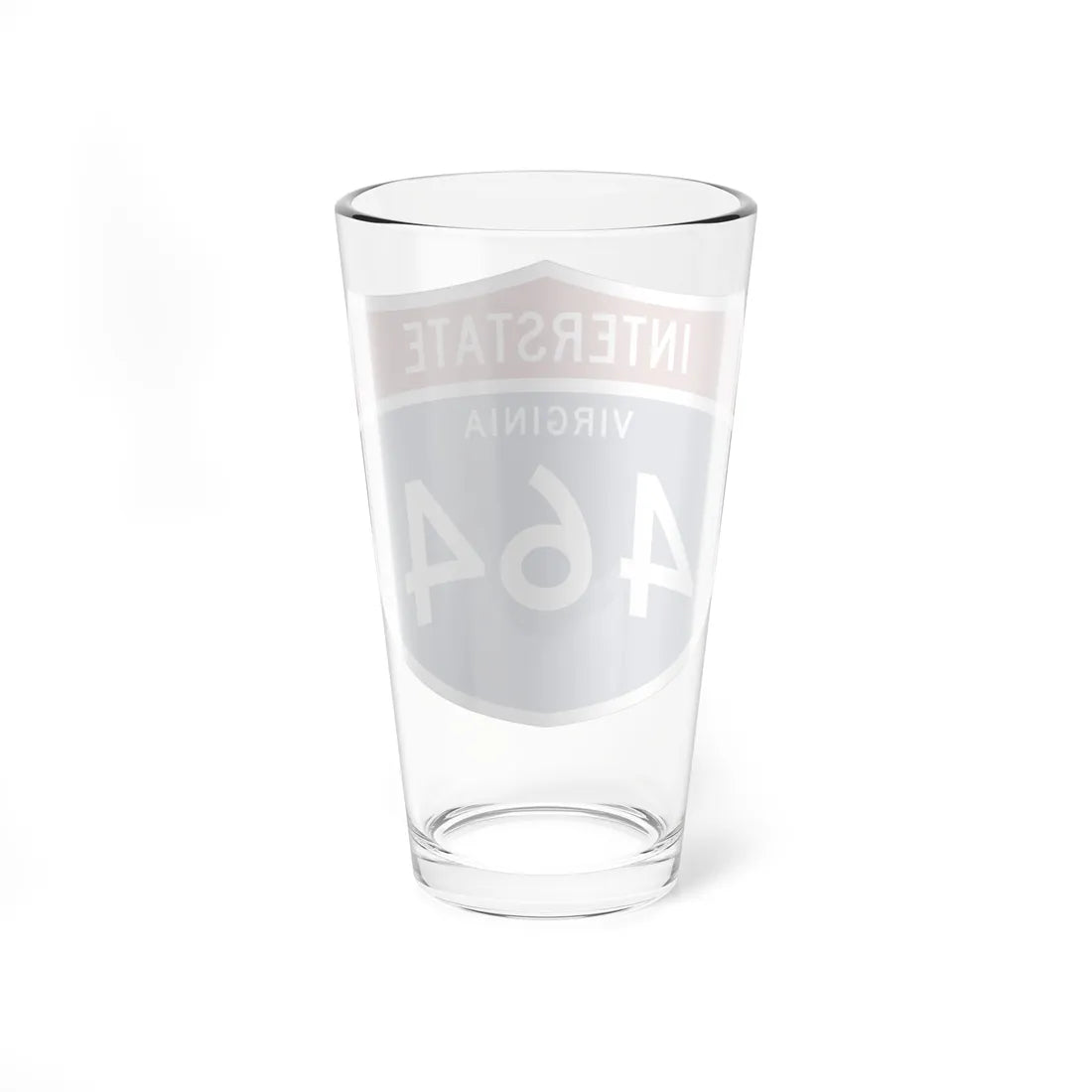 I-464 VA 1961 (Virginia) (Road Sign) Pint Glss 16oz - Go Mug Yourself