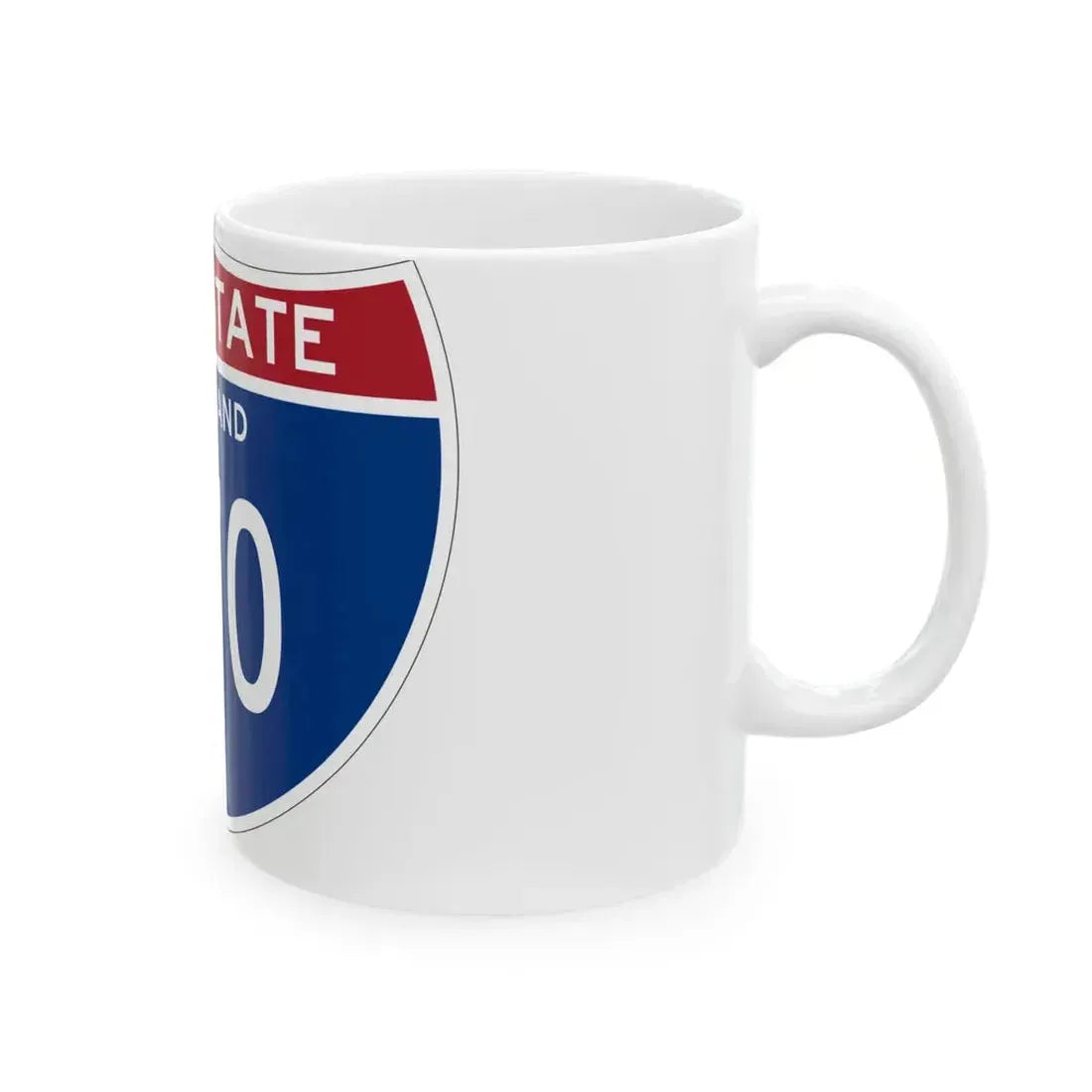 I-470 MD (Maryland) (Road Sign) White Coffee Mug - Go Mug Yourself