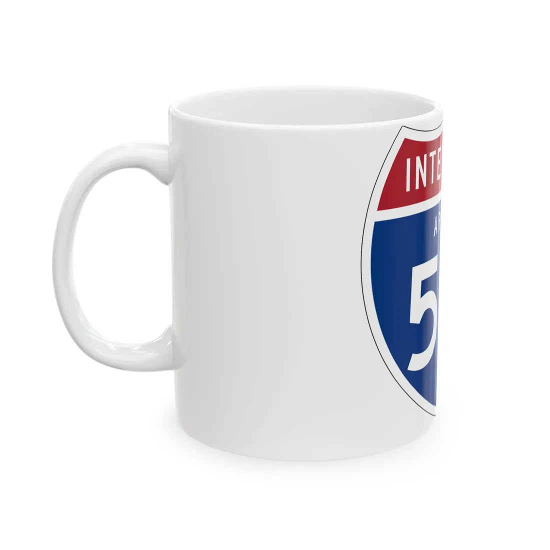 I-510 AZ 1957 (Arizona) (Road Sign) White Coffee Mug - Go Mug Yourself