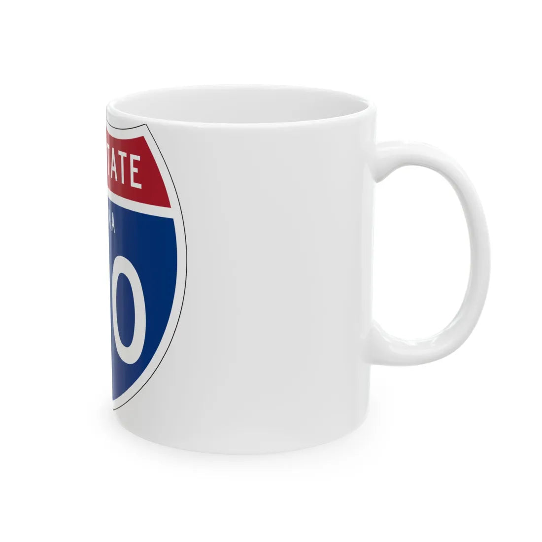 I-510 AZ 1957 (Arizona) (Road Sign) White Coffee Mug - Go Mug Yourself