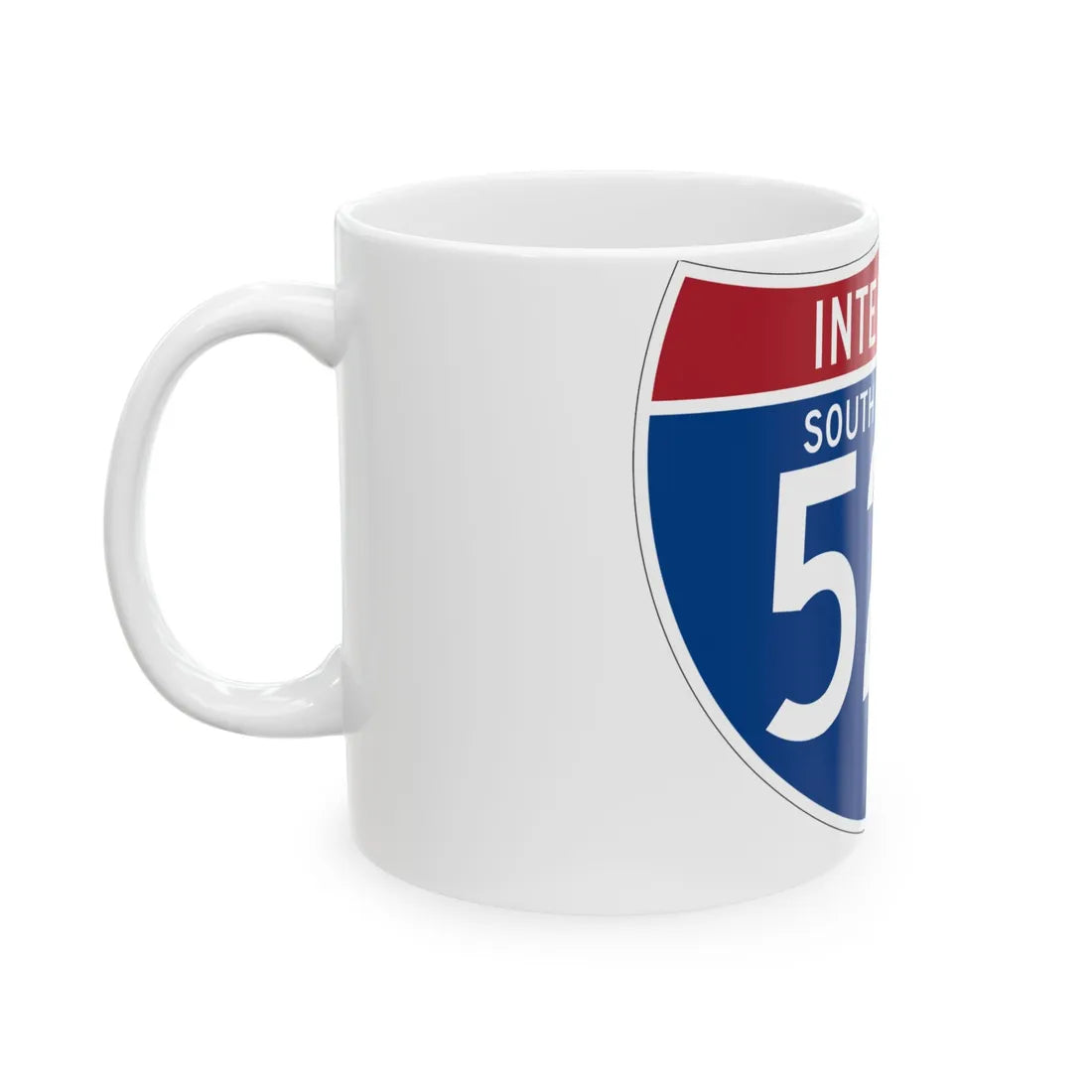 I-526 SC (South Carolina) (Road Sign) White Coffee Mug - Go Mug Yourself