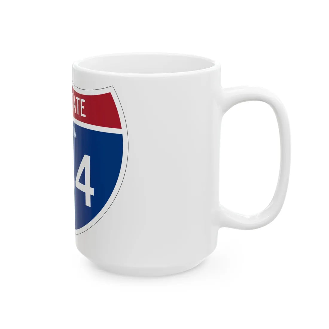 I-564 VA 1961 (Virginia) (Road Sign) White Coffee Mug - Go Mug Yourself