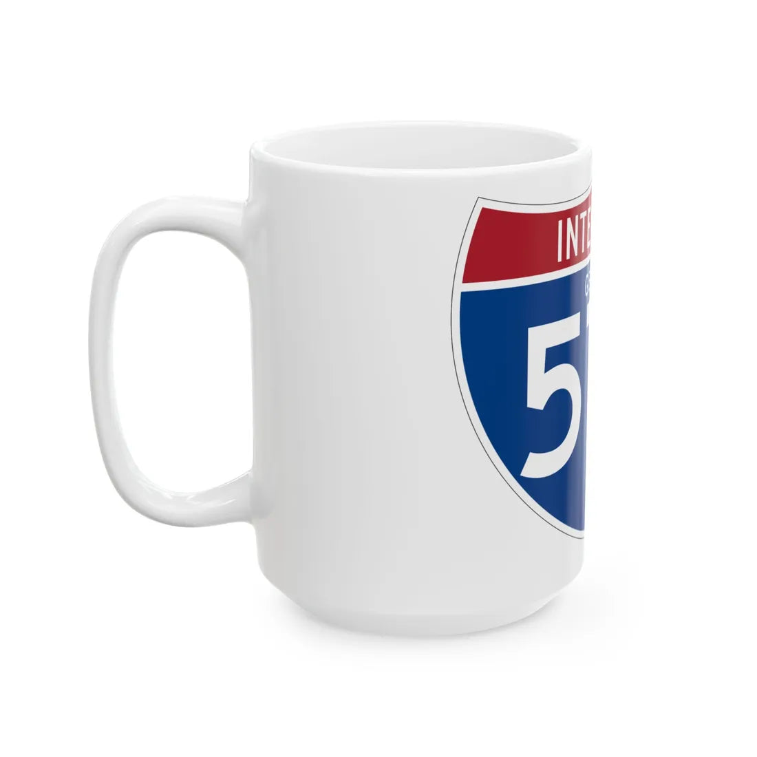 I-575 GA (Georgia) (Road Sign) White Coffee Mug - Go Mug Yourself