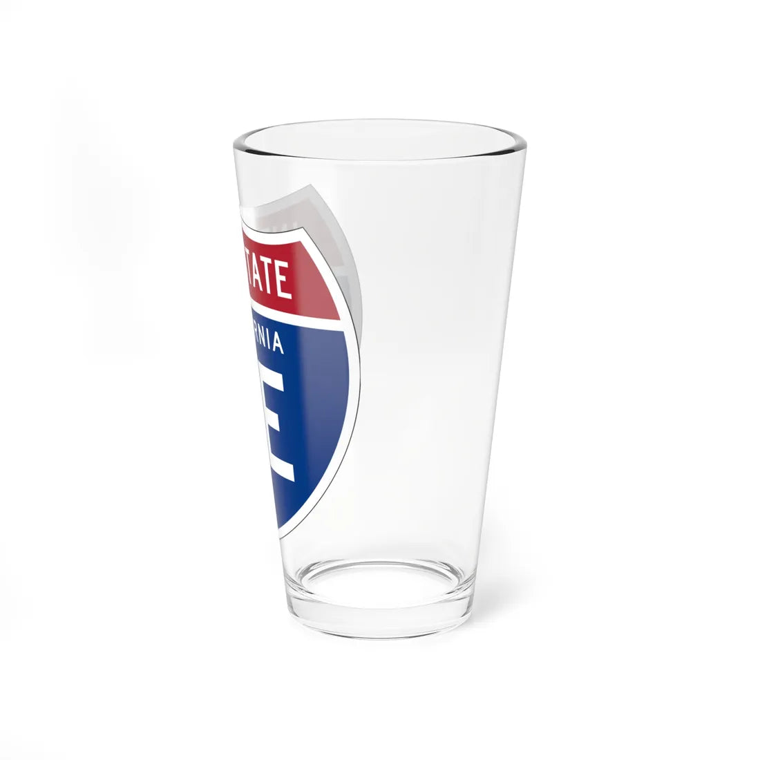 I-5E CA (California) (Road Sign) Pint Glss 16oz - Go Mug Yourself
