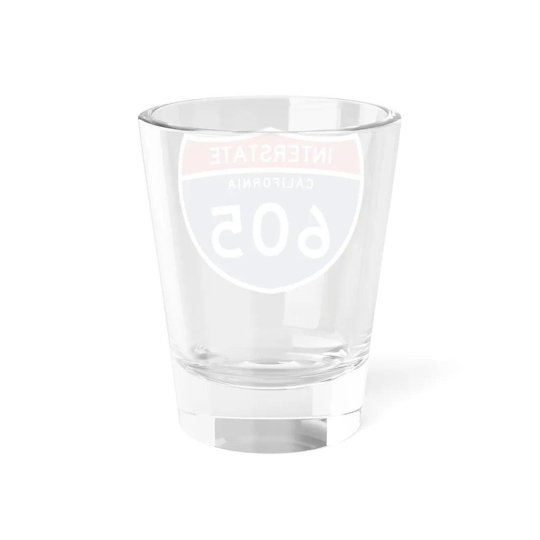 I-605 CA (California) (Road Sign) Shot Glass 1.5oz - Go Mug Yourself