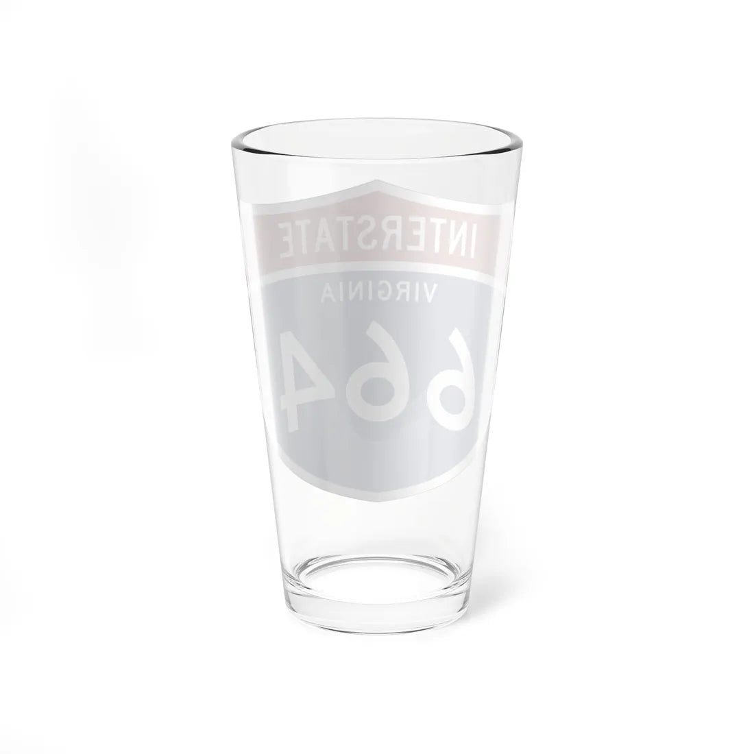 I-664 VA 1961 (Virginia) (Road Sign) Pint Glss 16oz - Go Mug Yourself