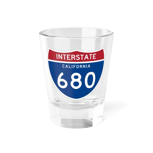 I-680 CA (California) (Road Sign) Shot Glass 1.5oz 1.5oz - Go Mug Yourself