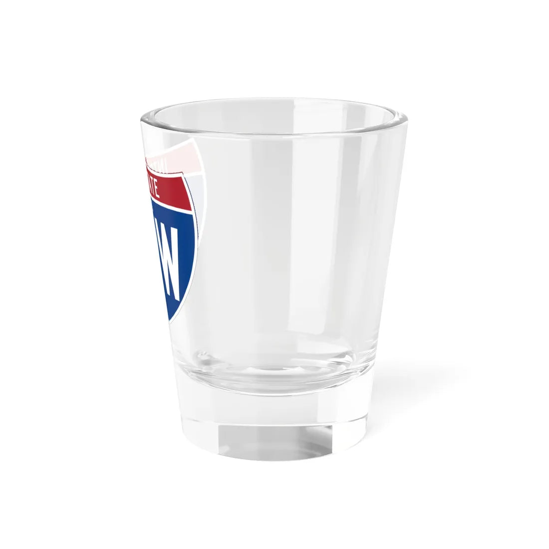 I-69W TX (Texas) (Road Sign) Shot Glass 1.5oz - Go Mug Yourself