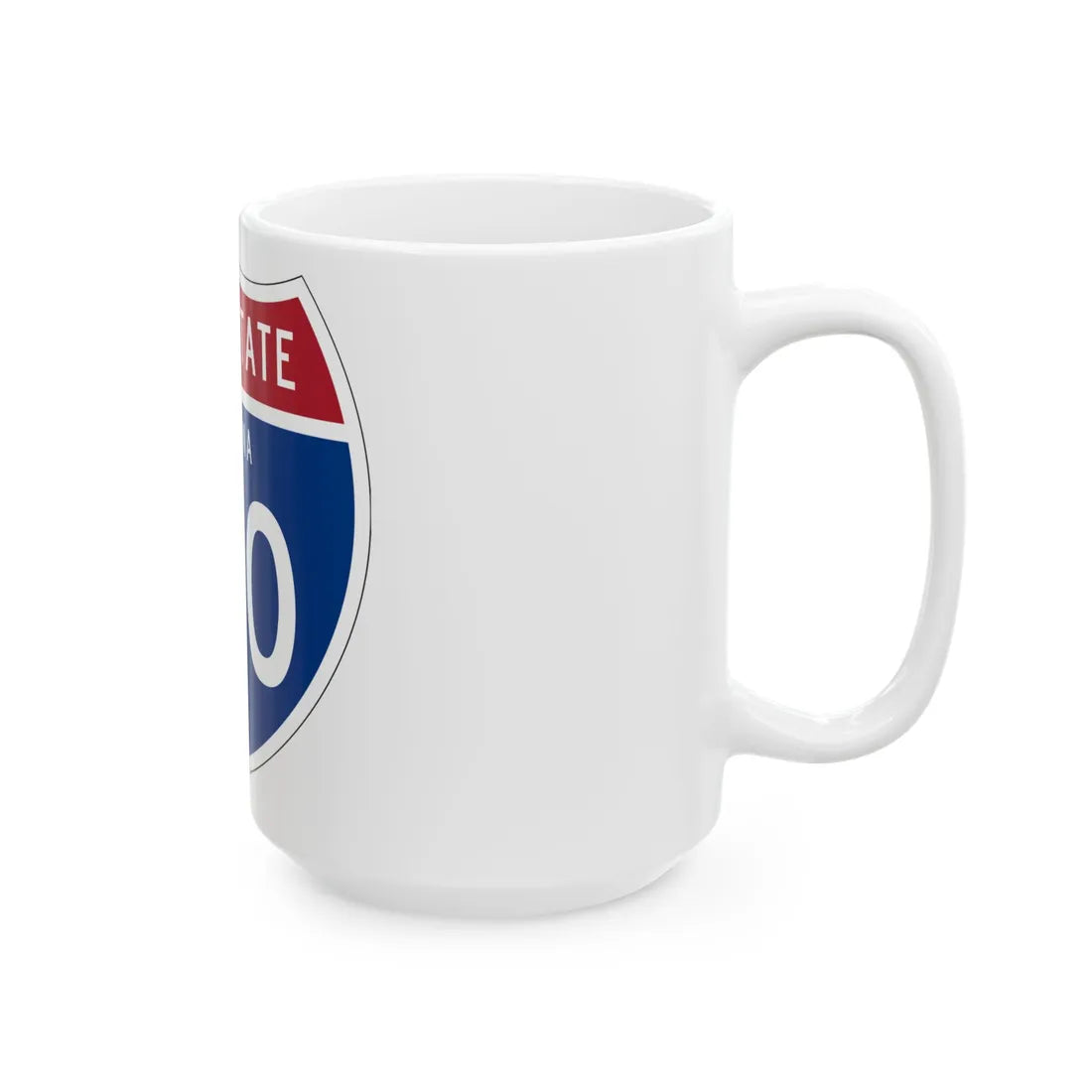I-710 AZ 1957 (Arizona) (Road Sign) White Coffee Mug - Go Mug Yourself