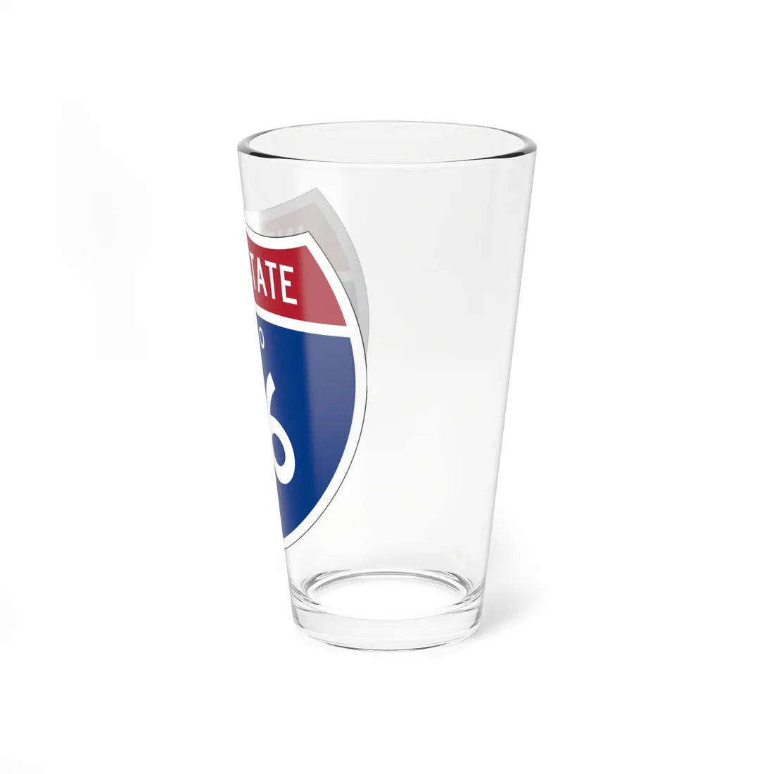 I-76 OH 1957 (Ohio) (Road Sign) Pint Glss 16oz - Go Mug Yourself
