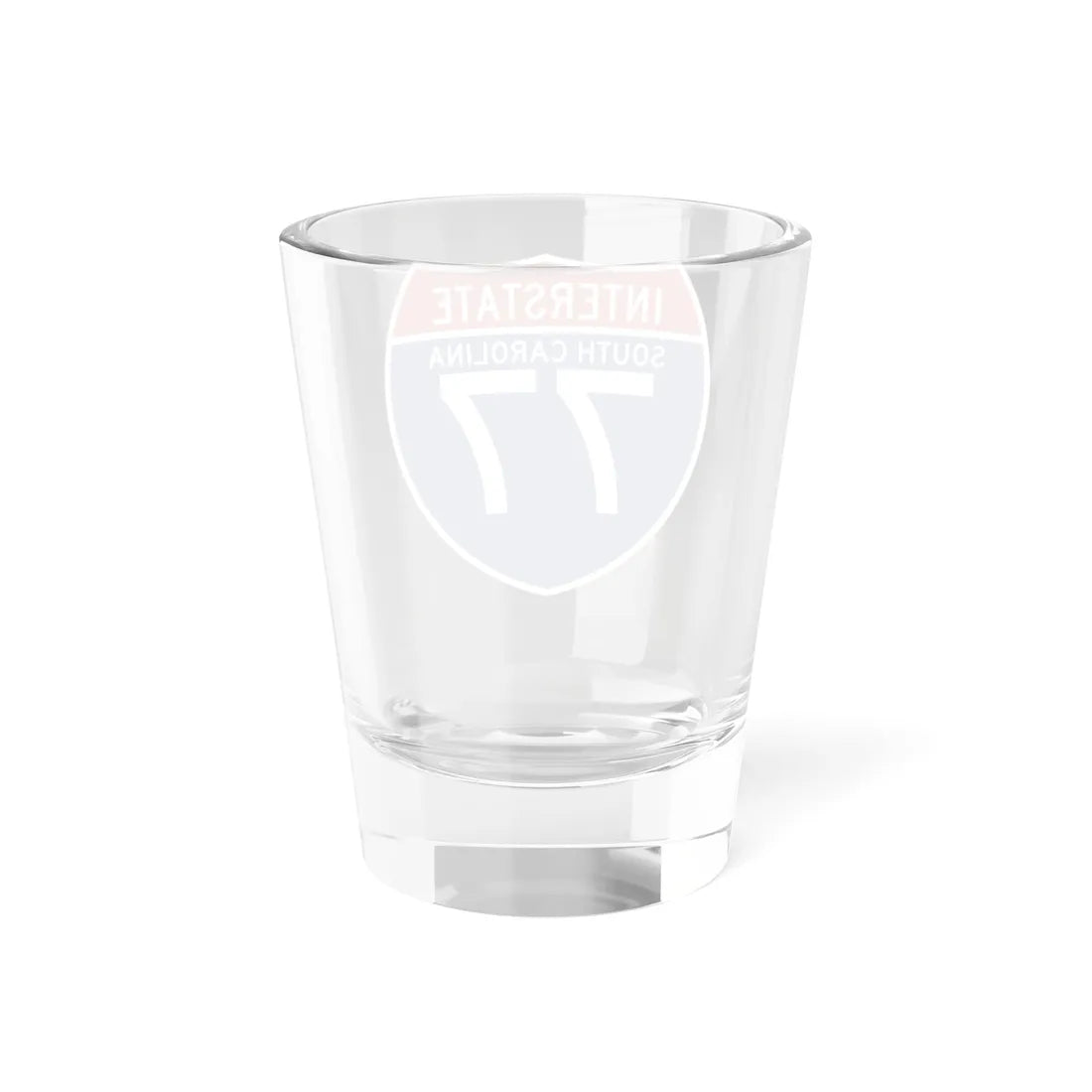 I-77 SC (South Carolina) (Road Sign) Shot Glass 1.5oz - Go Mug Yourself