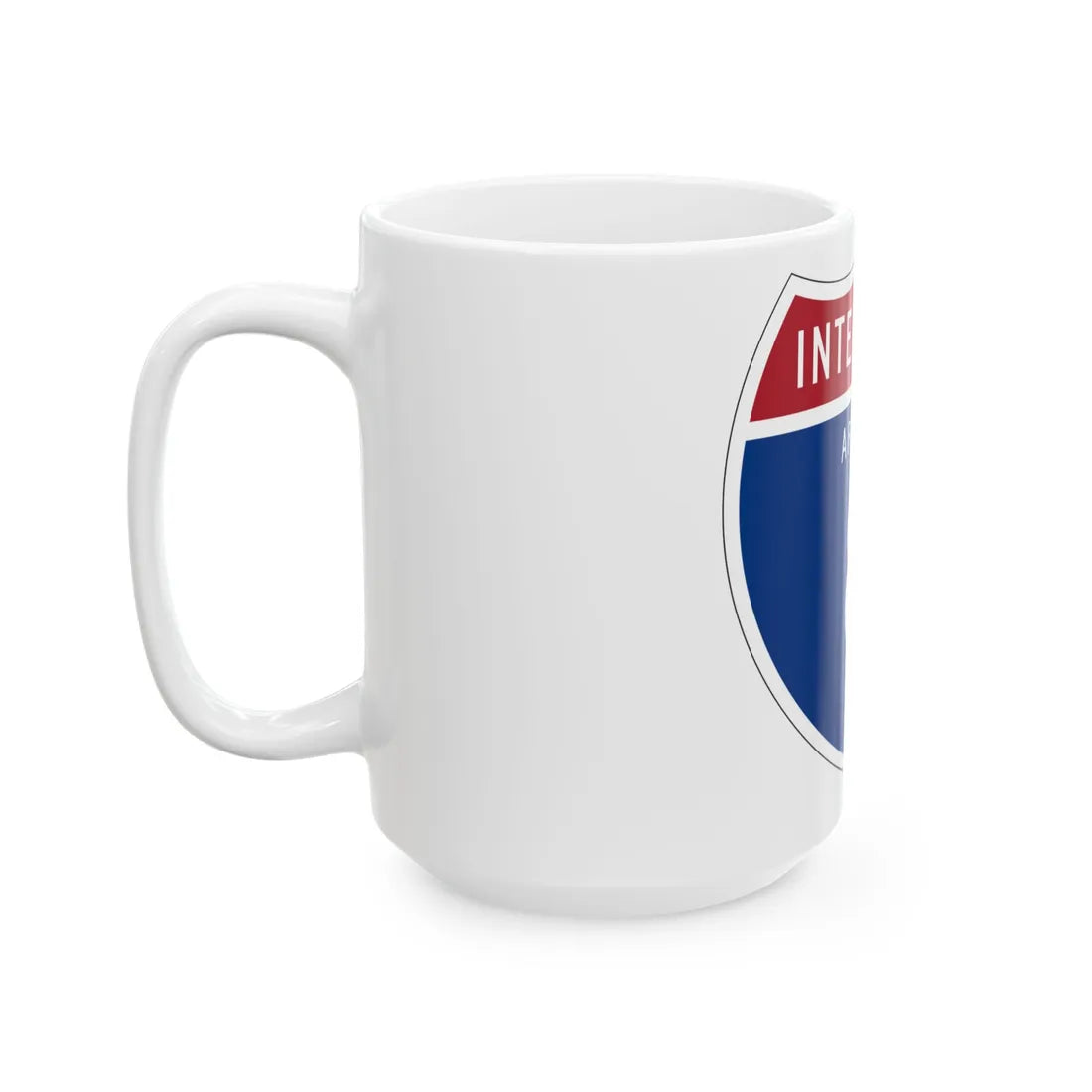 I-8 AZ 1957 (Arizona) (Road Sign) White Coffee Mug - Go Mug Yourself