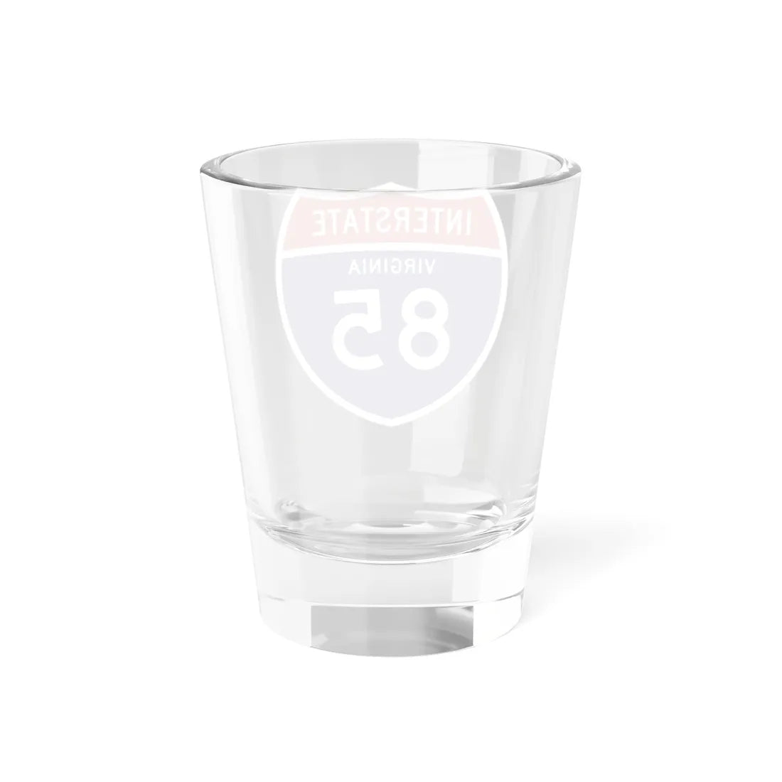 I-85 VA 1957 (Virginia) (Road Sign) Shot Glass 1.5oz - Go Mug Yourself