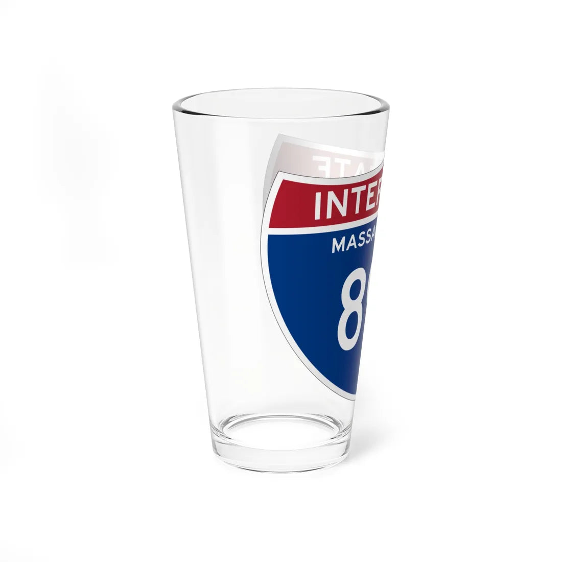I-895 MA (Massachusetts) (Road Sign) Pint Glss 16oz - Go Mug Yourself