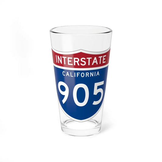 I-905 CA (California) (Road Sign) Pint Glss 16oz 16oz - Go Mug Yourself