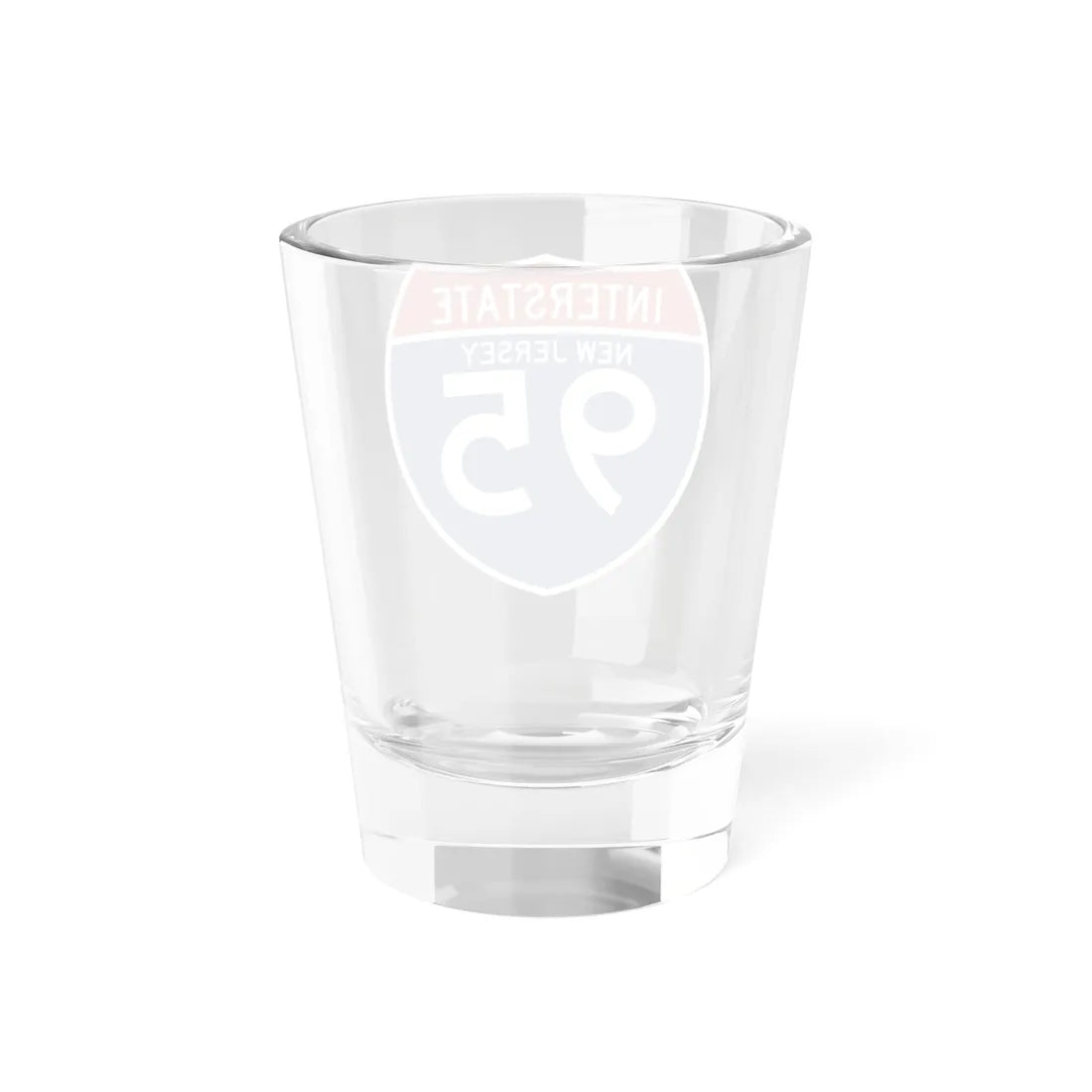 I-95 NJ (New Jersey) (Road Sign) Shot Glass 1.5oz - Go Mug Yourself