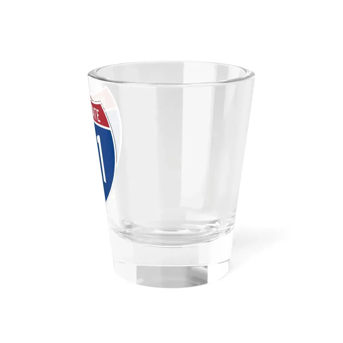 I-A1 (Alaska) (Road Sign) Shot Glass 1.5oz - Go Mug Yourself