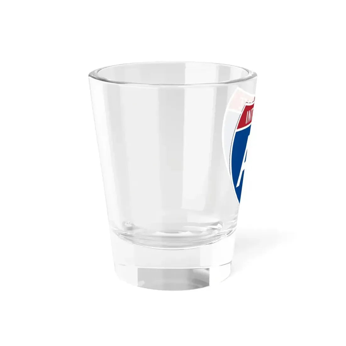 I-A3 (Alaska) (Road Sign) Shot Glass 1.5oz - Go Mug Yourself